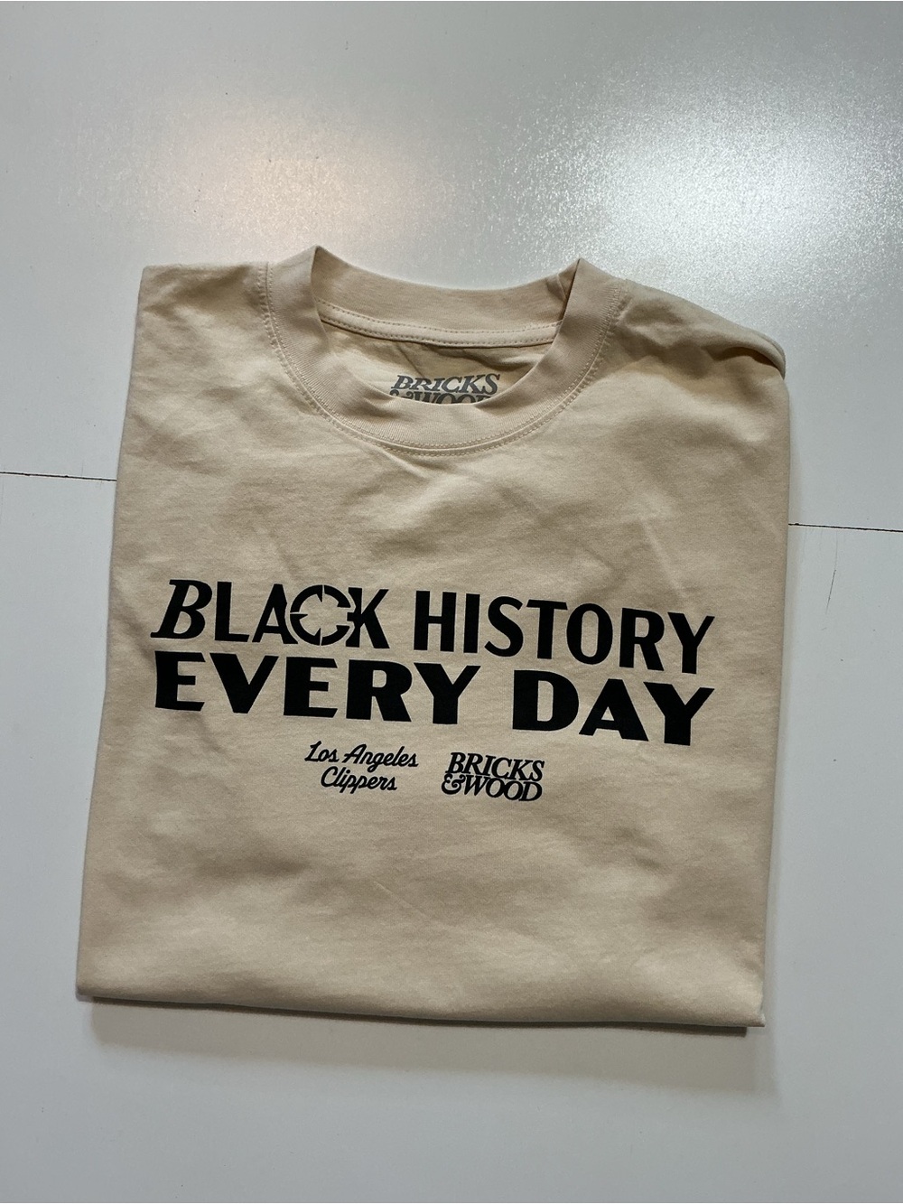 Bricks & Wood X Los Angeles Clippers Black History Night Graphic S/S T-Shirt